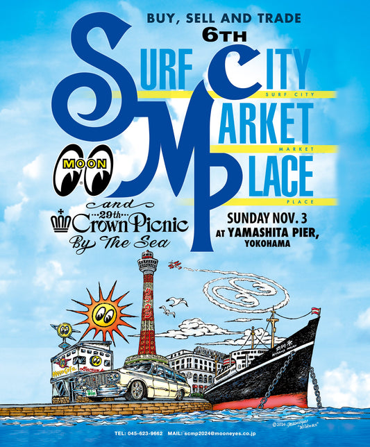 11/3開催! MOONEYES Surf City Market Place